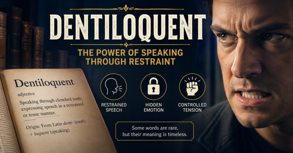 Dentiloquent
